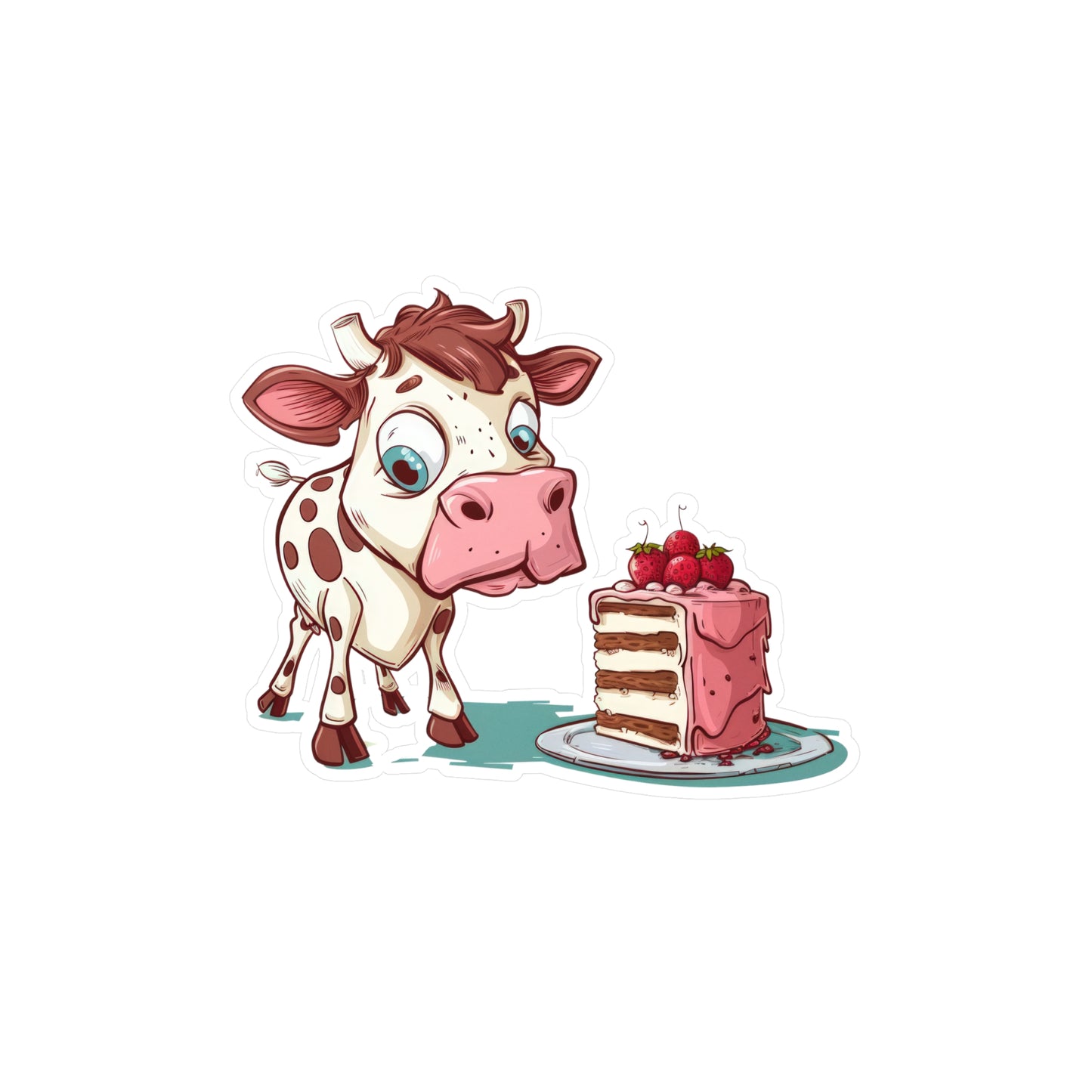 Beef Cake Vinyl Decal