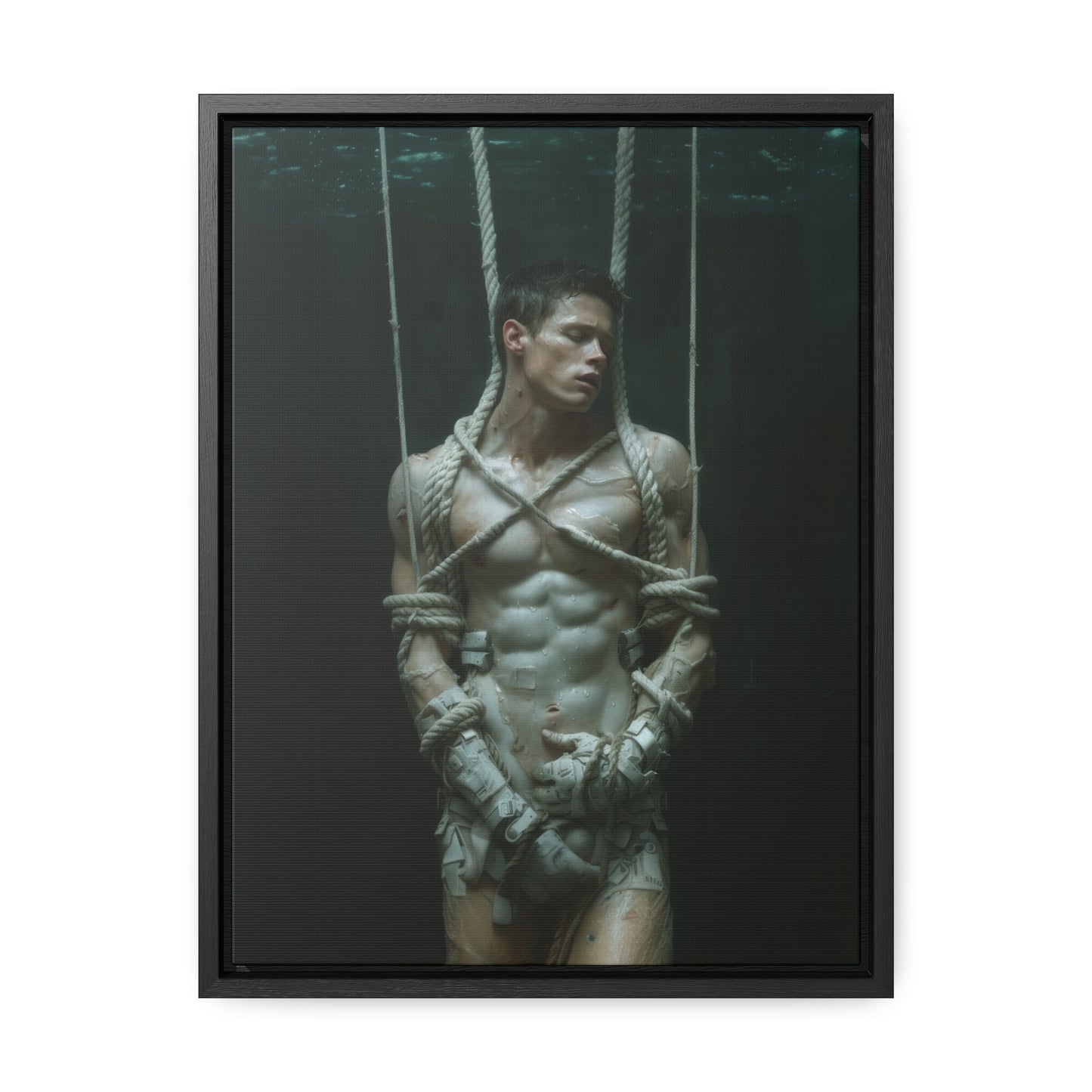 All Tied Up 2 - Gallery Canvas Wrap, Vertical Frame