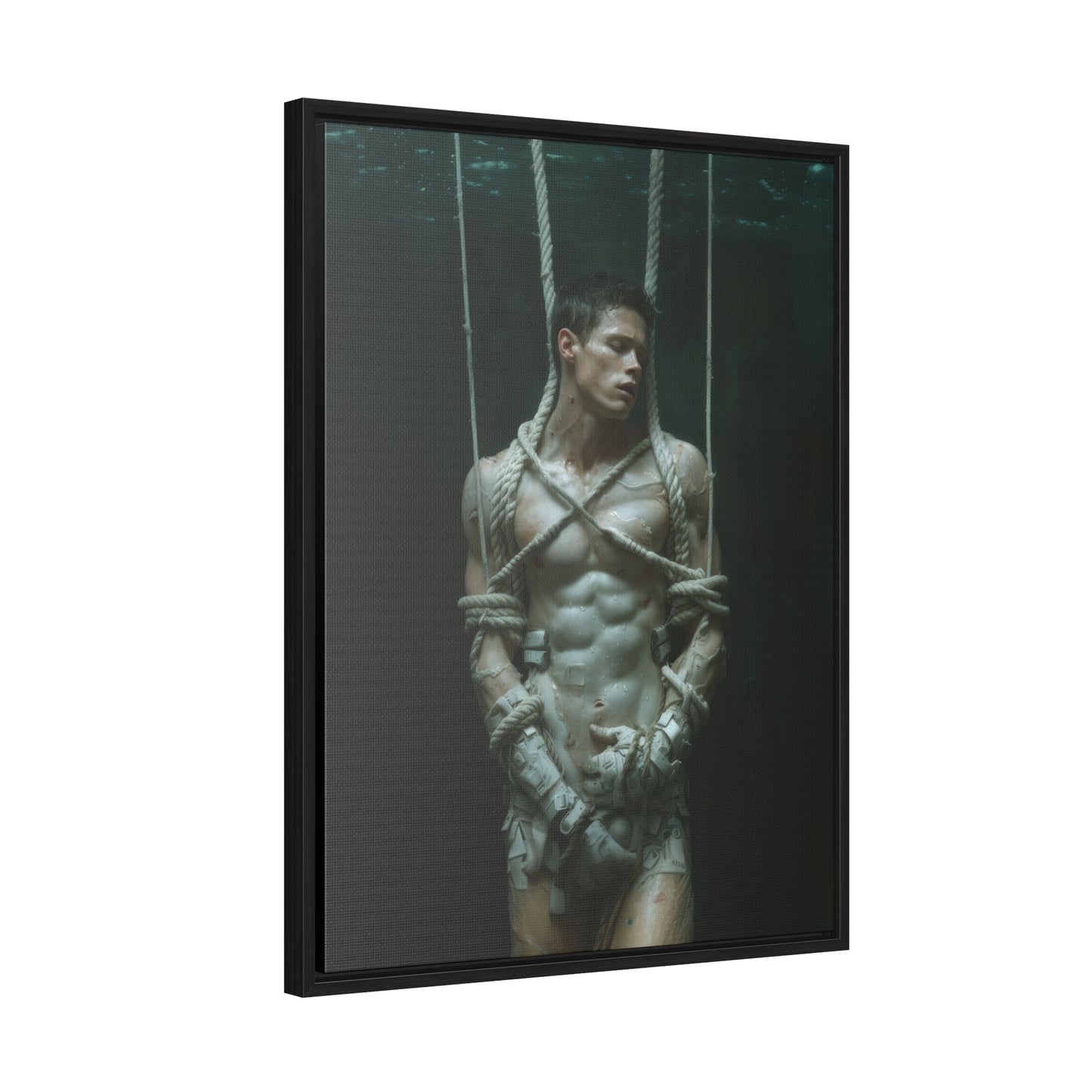 All Tied Up 2 - Gallery Canvas Wrap, Vertical Frame