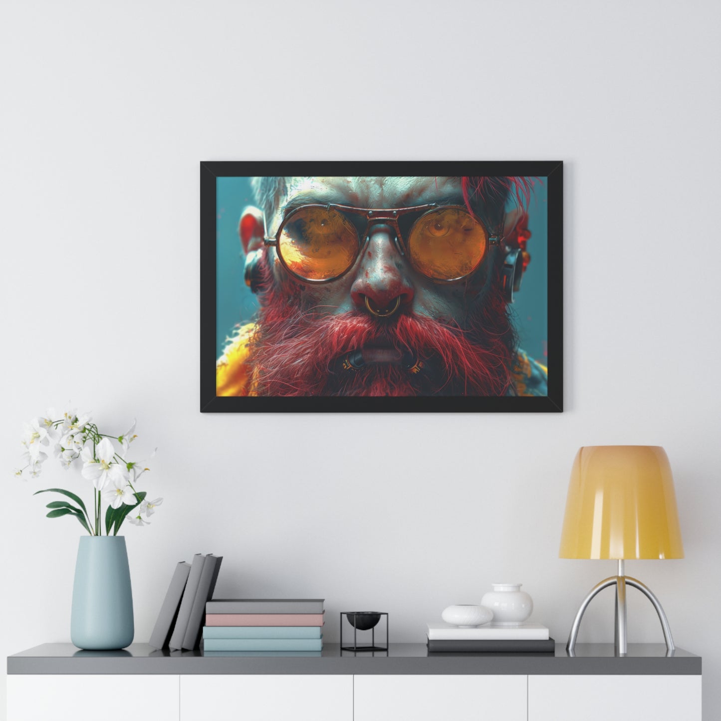 He Will Find You - Framed Horizontal Poster