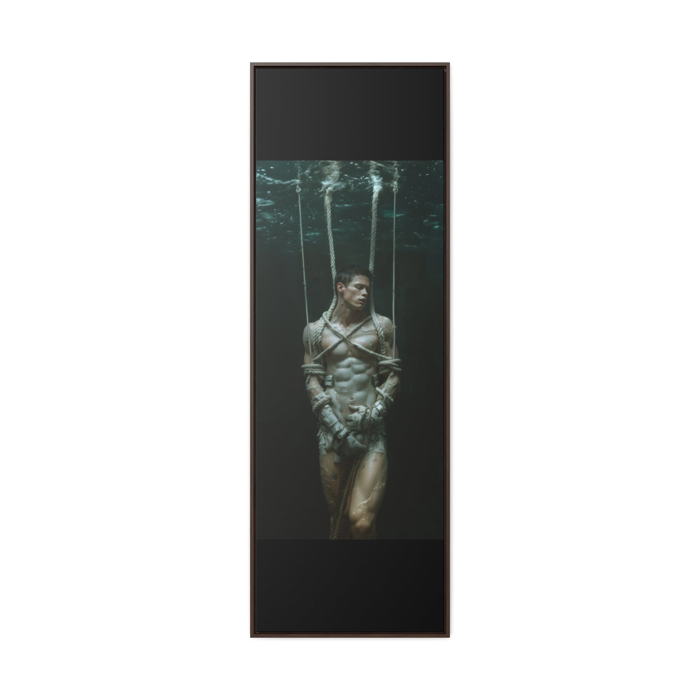 All Tied Up 2 - Gallery Canvas Wrap, Vertical Frame
