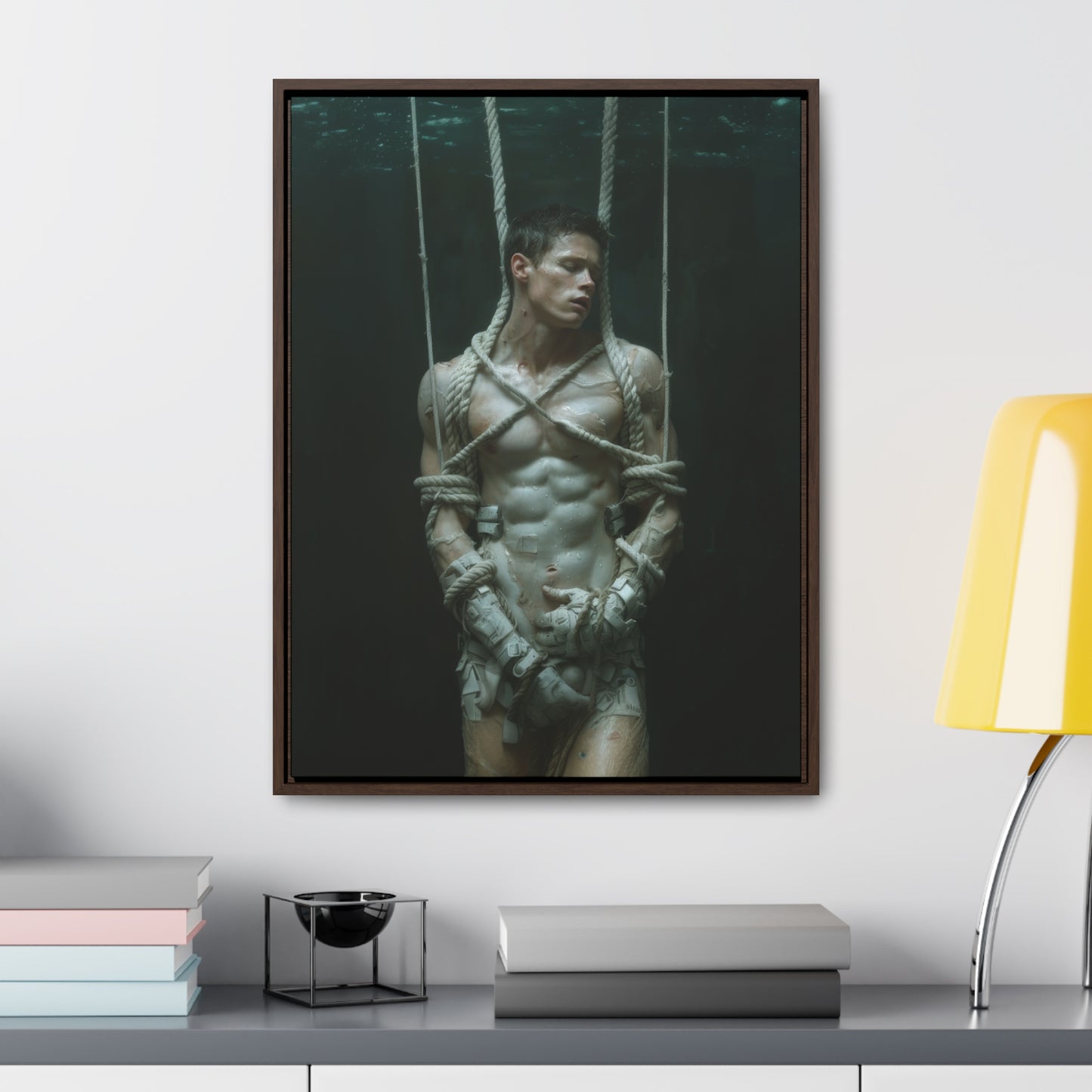 All Tied Up 2 - Gallery Canvas Wrap, Vertical Frame