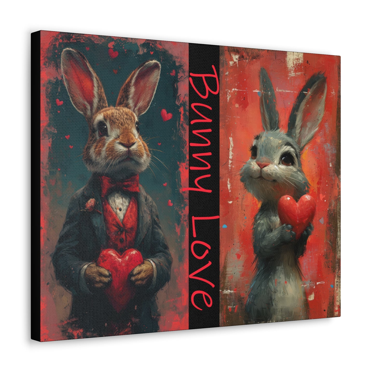 Bunny Love - Canvas Gallery Wrap
