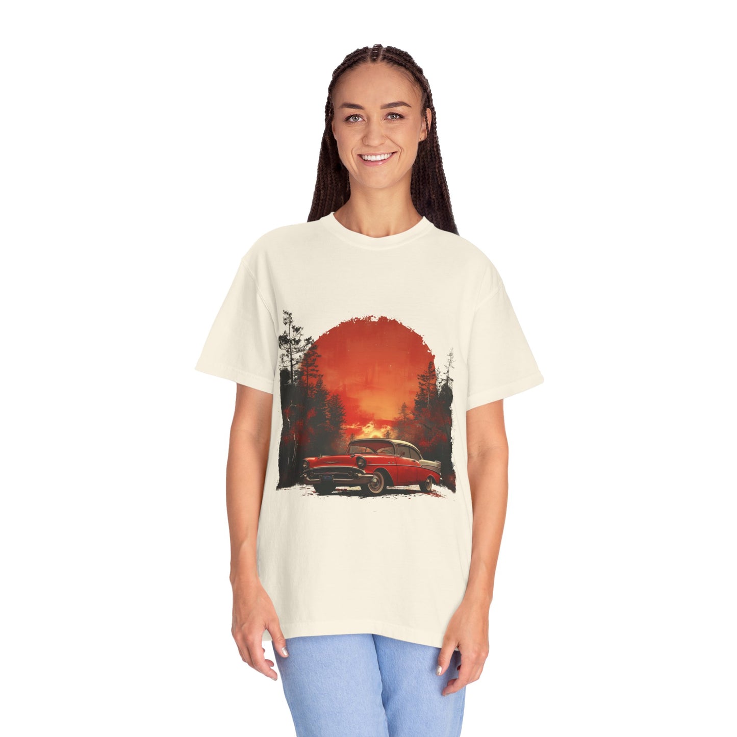 Out for a Drive  -  Unisex Garment-Dyed T-shirt