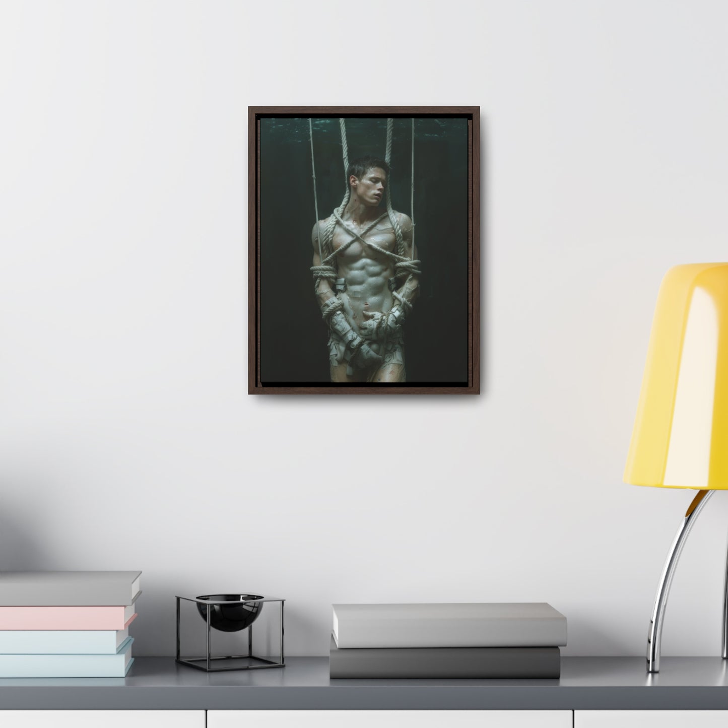 All Tied Up 2 - Gallery Canvas Wrap, Vertical Frame