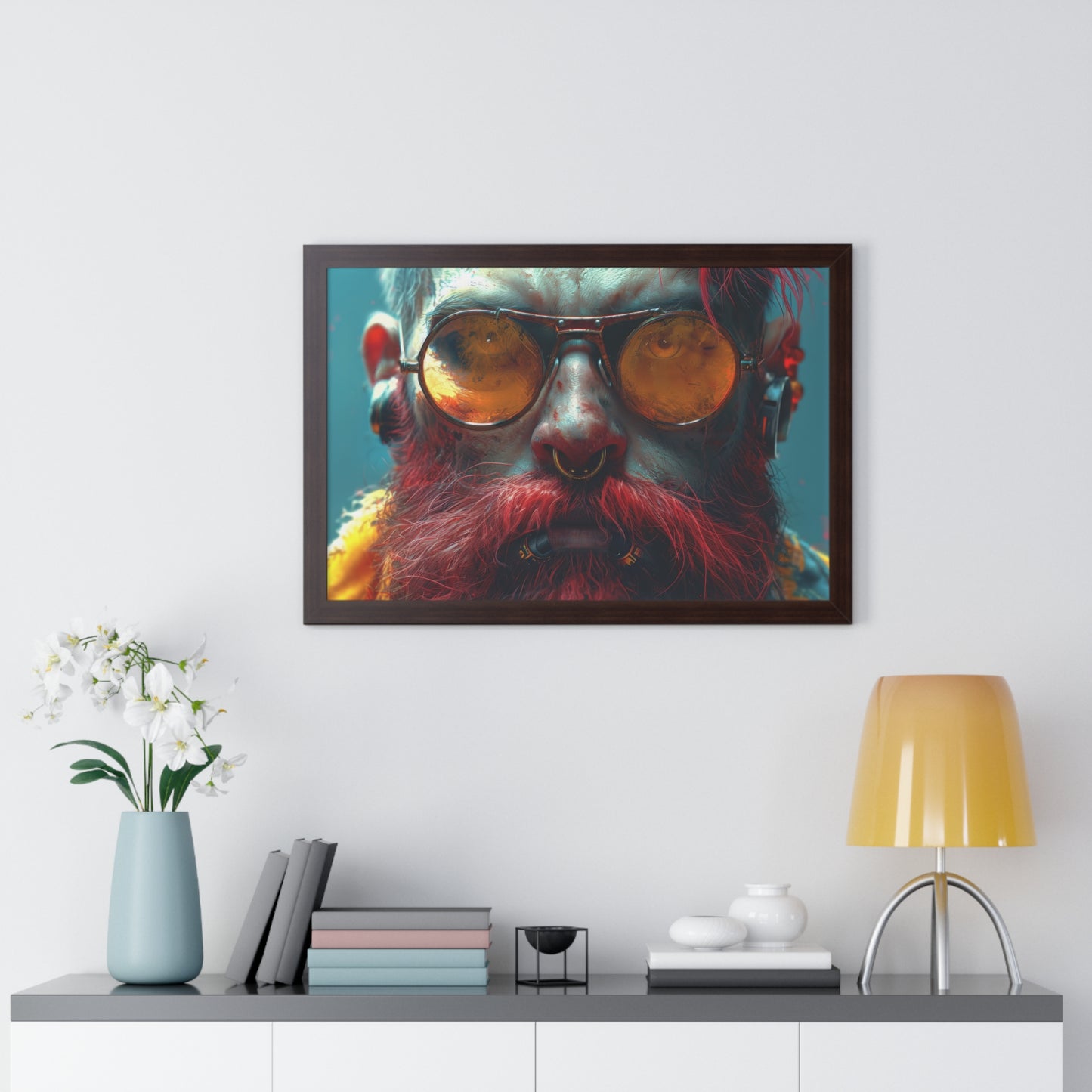 He Will Find You - Framed Horizontal Poster