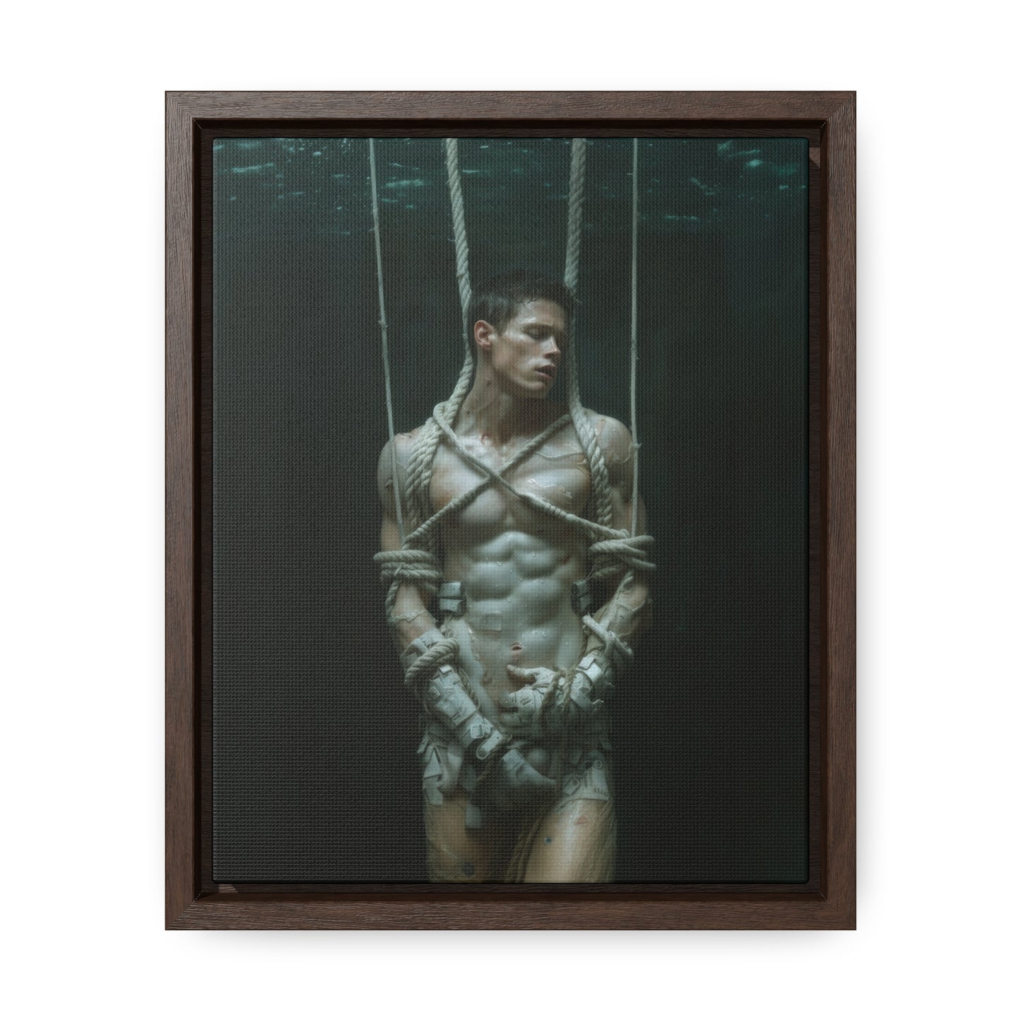 All Tied Up 2 - Gallery Canvas Wrap, Vertical Frame