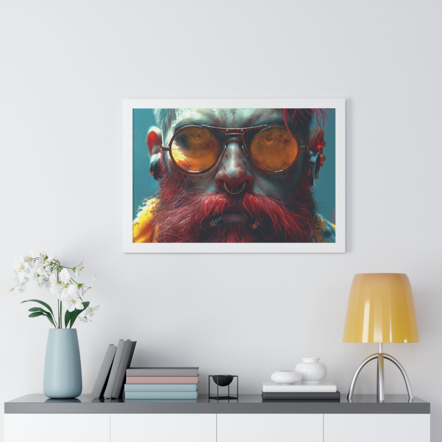 He Will Find You - Framed Horizontal Poster