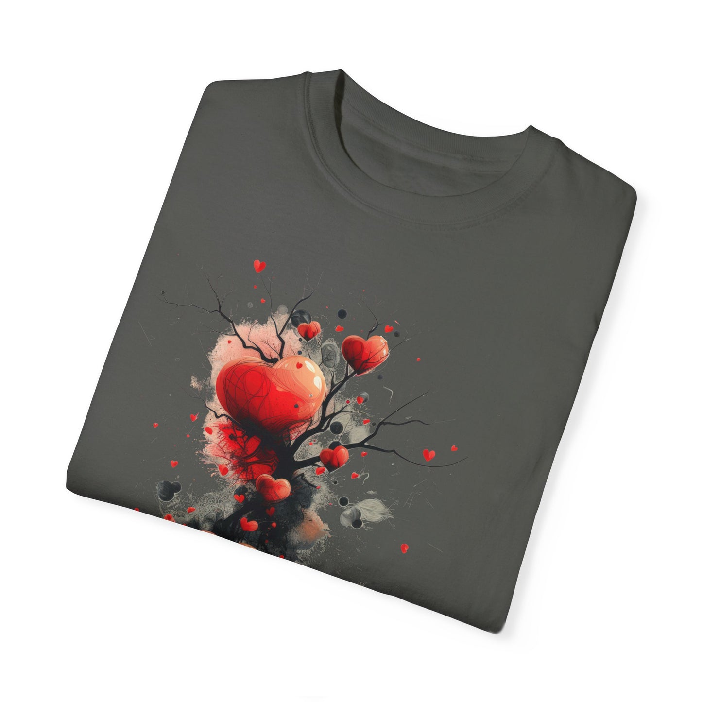 Flowing Hearts  -  Unisex Garment-Dyed T-shirt