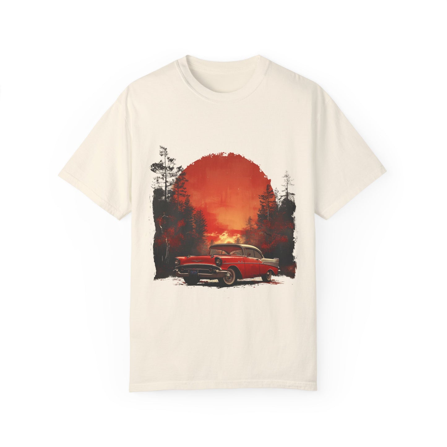 Out for a Drive  -  Unisex Garment-Dyed T-shirt