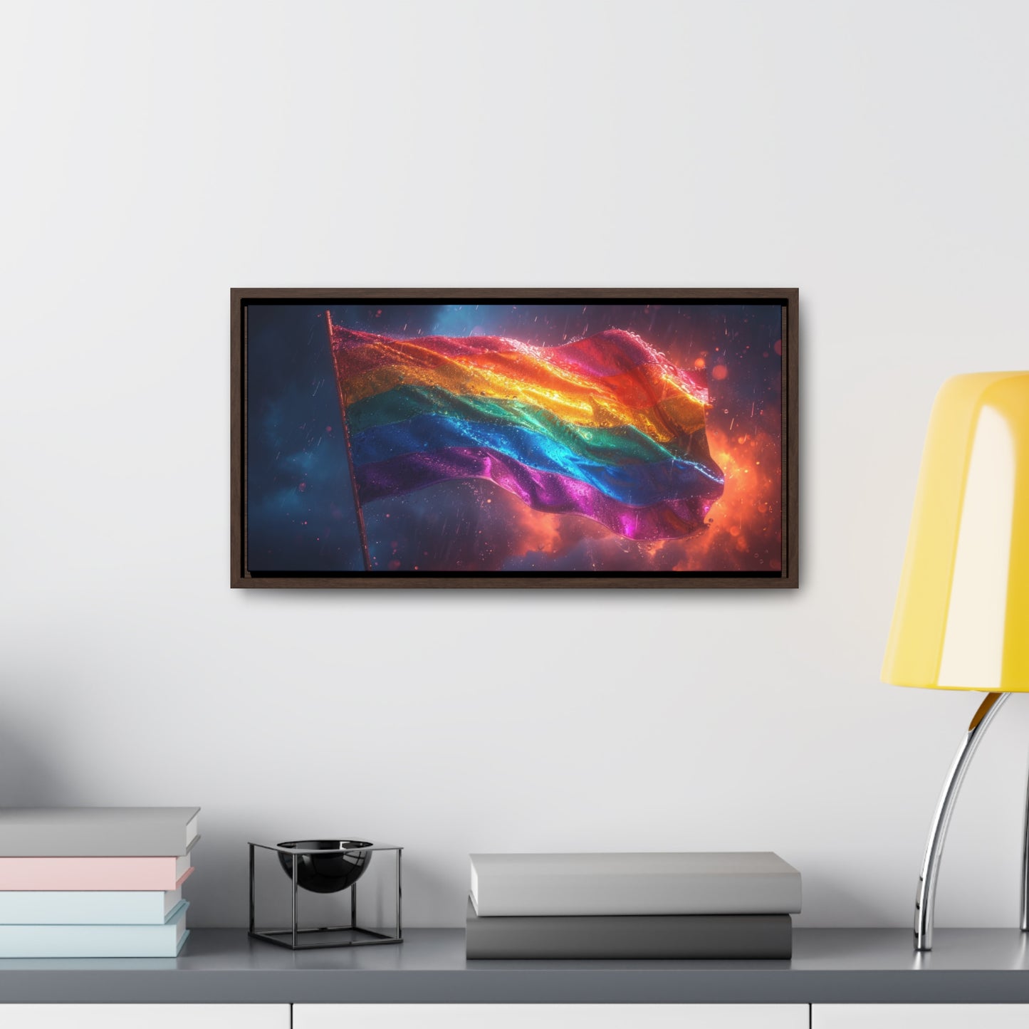 PRIDE - The Storm - Gallery Canvas Wrap, Horizontal Frame