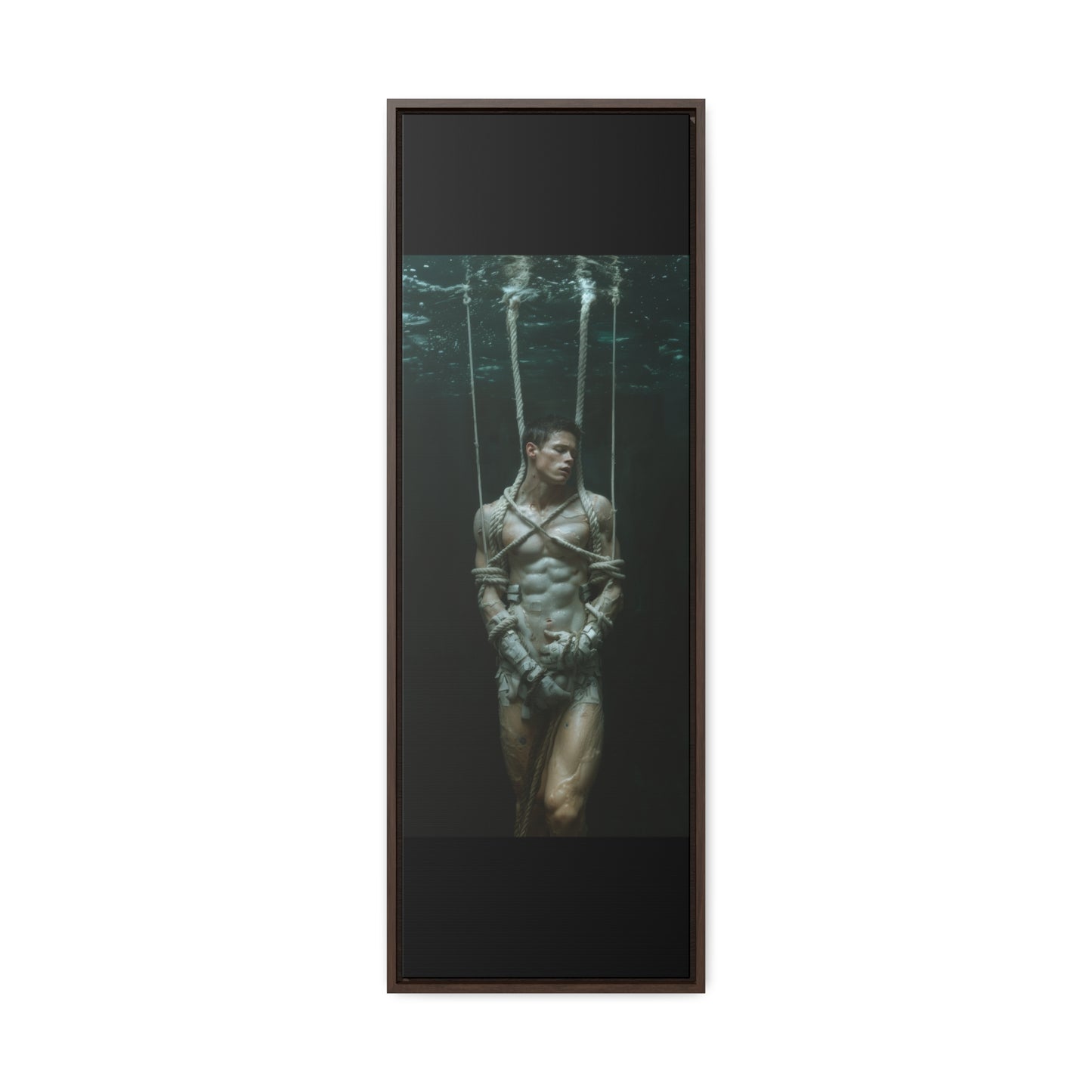 All Tied Up 2 - Gallery Canvas Wrap, Vertical Frame