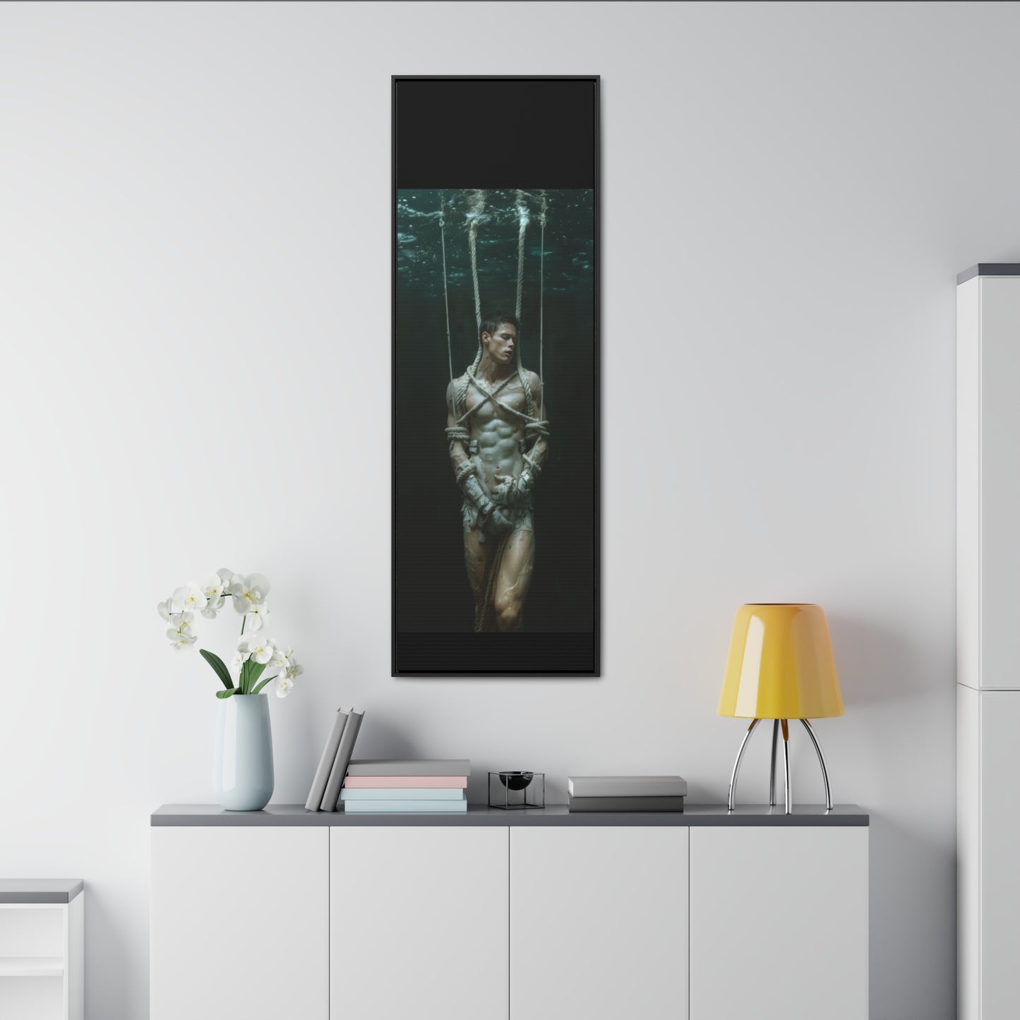 All Tied Up 2 - Gallery Canvas Wrap, Vertical Frame