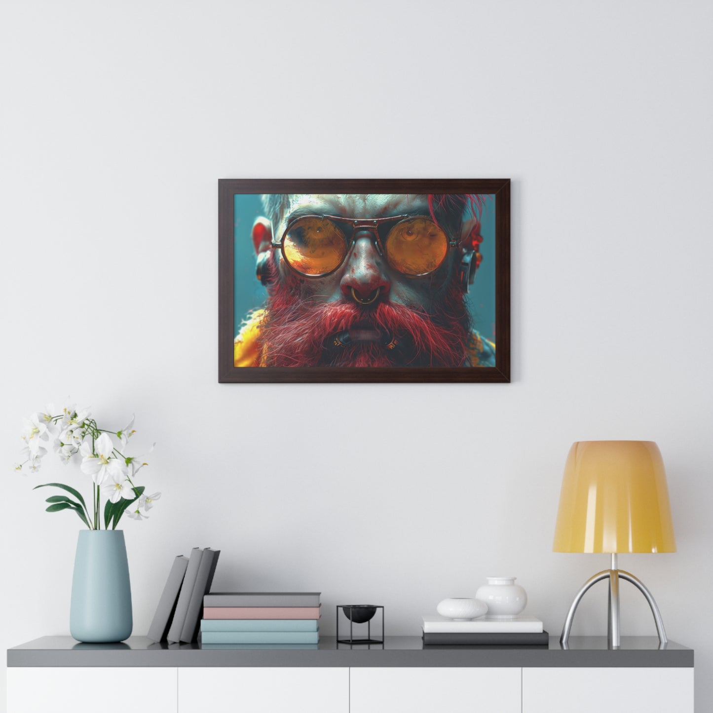 He Will Find You - Framed Horizontal Poster