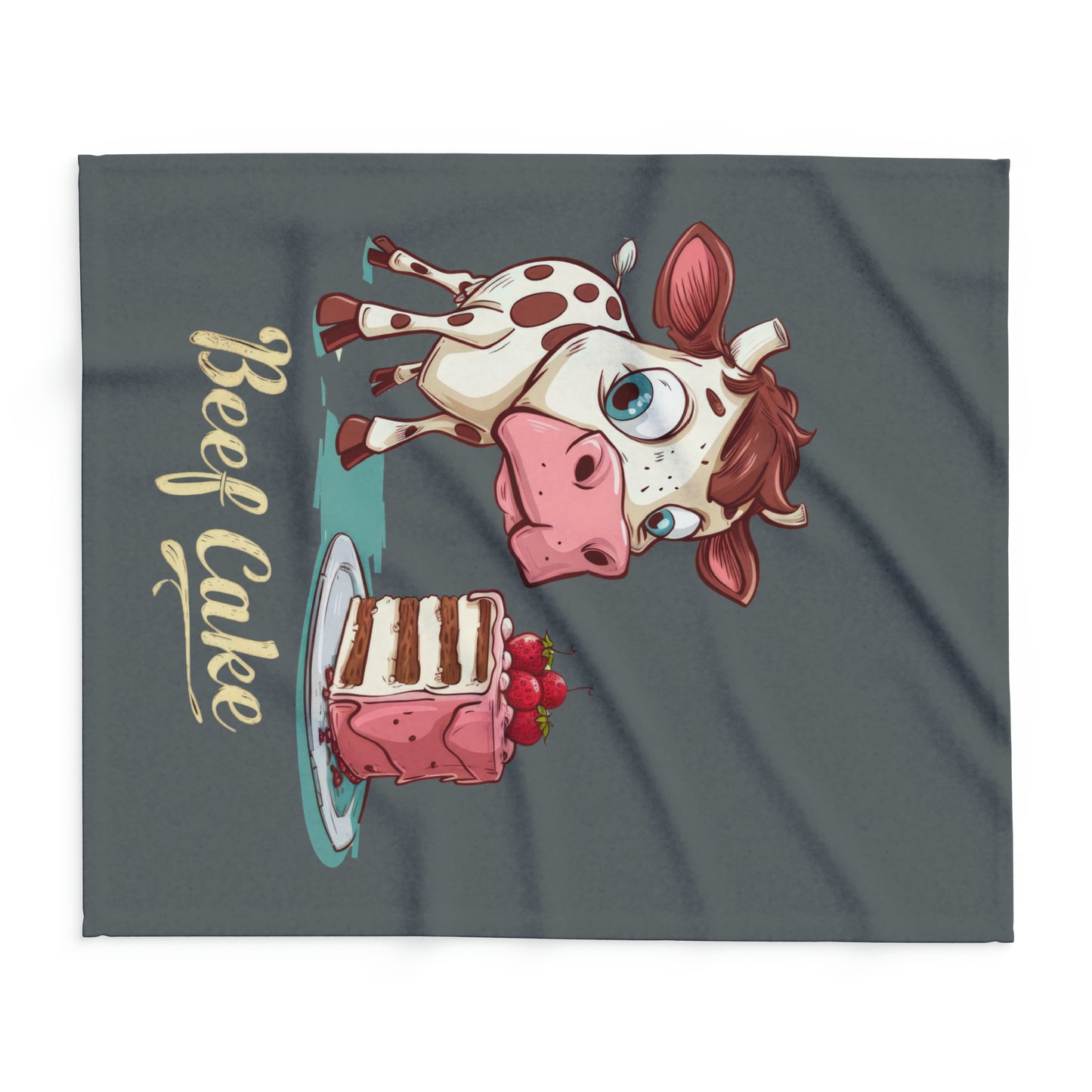 " Beef Cake " - Arctic Fleece Blanket
