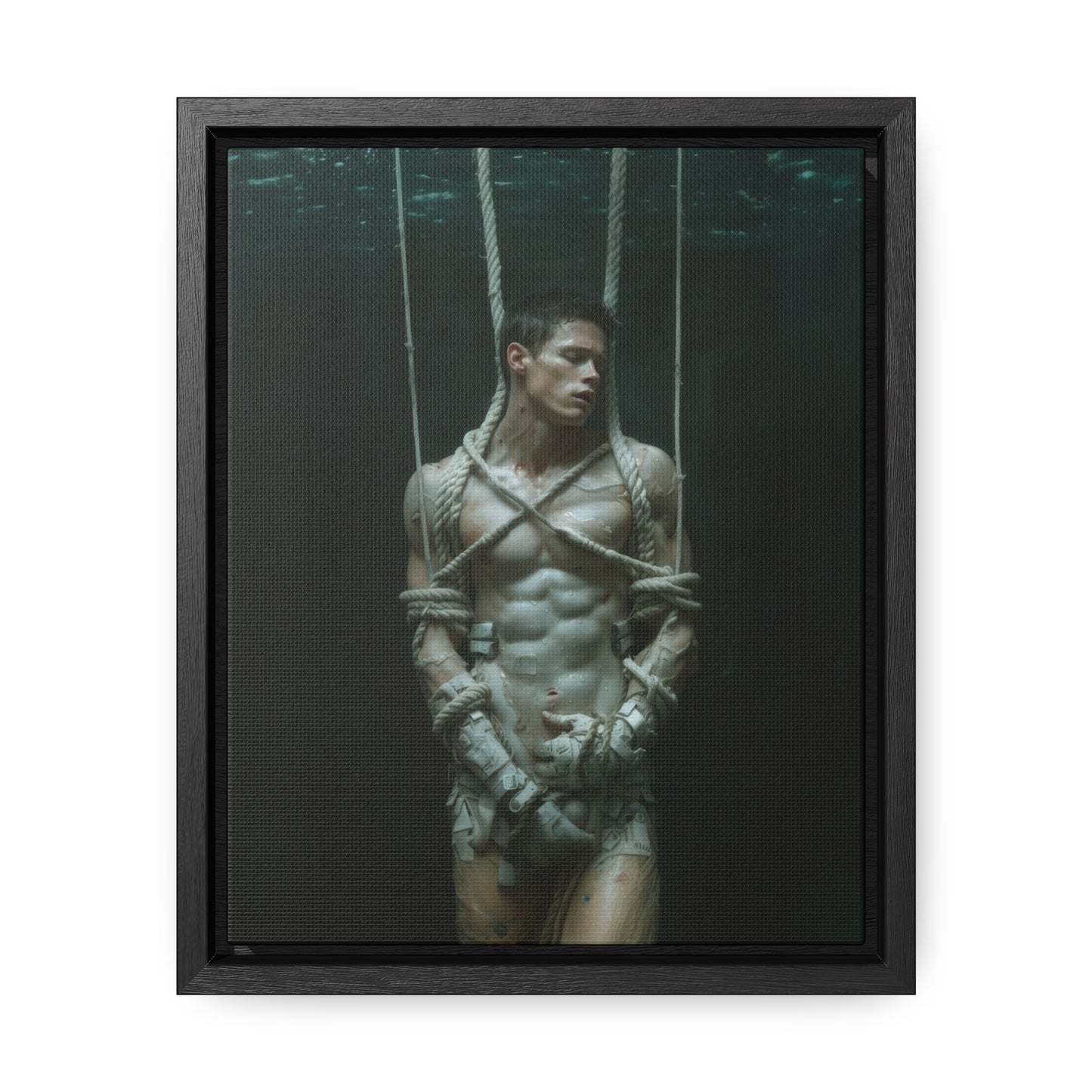 All Tied Up 2 - Gallery Canvas Wrap, Vertical Frame