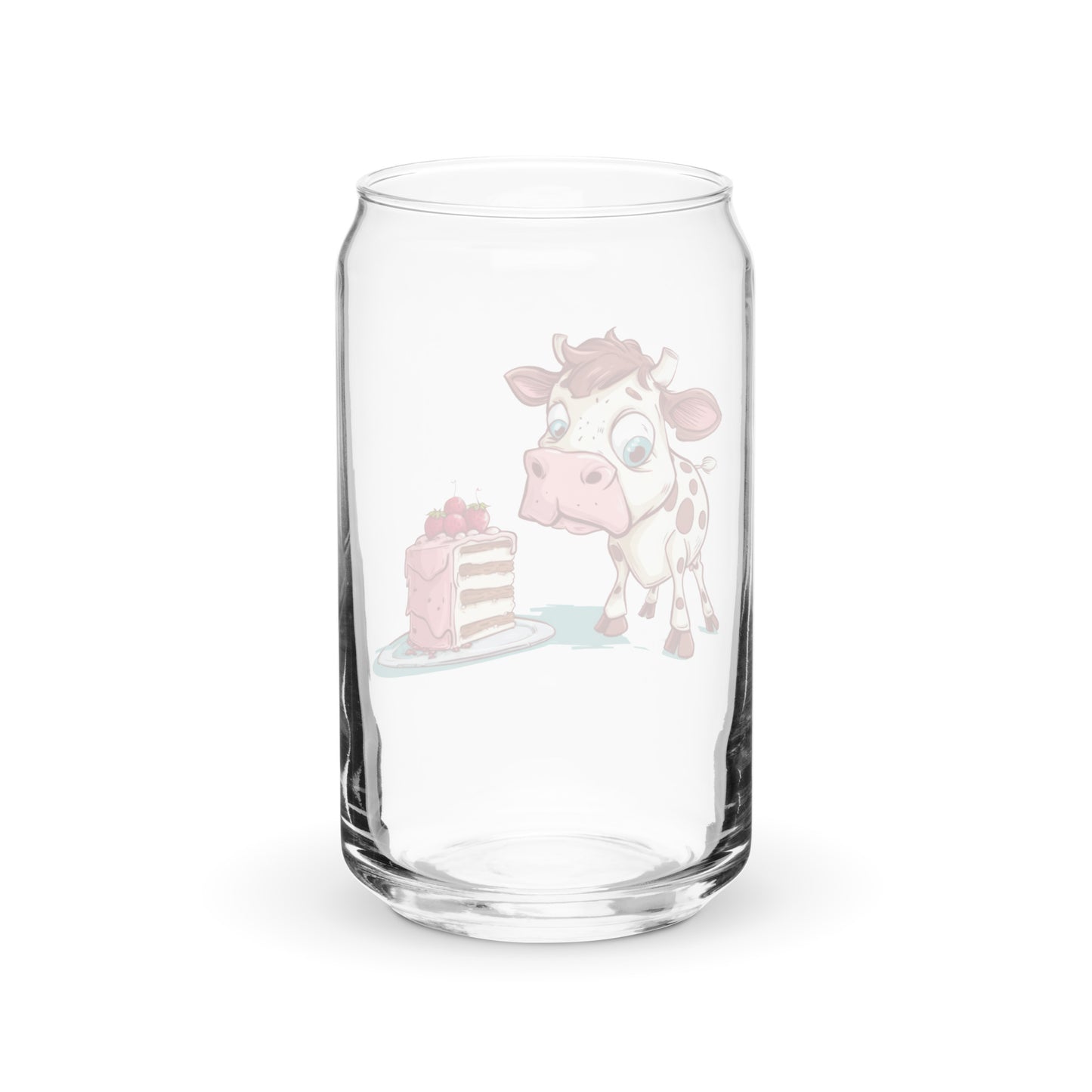 Beef Cake - Can-shaped glass