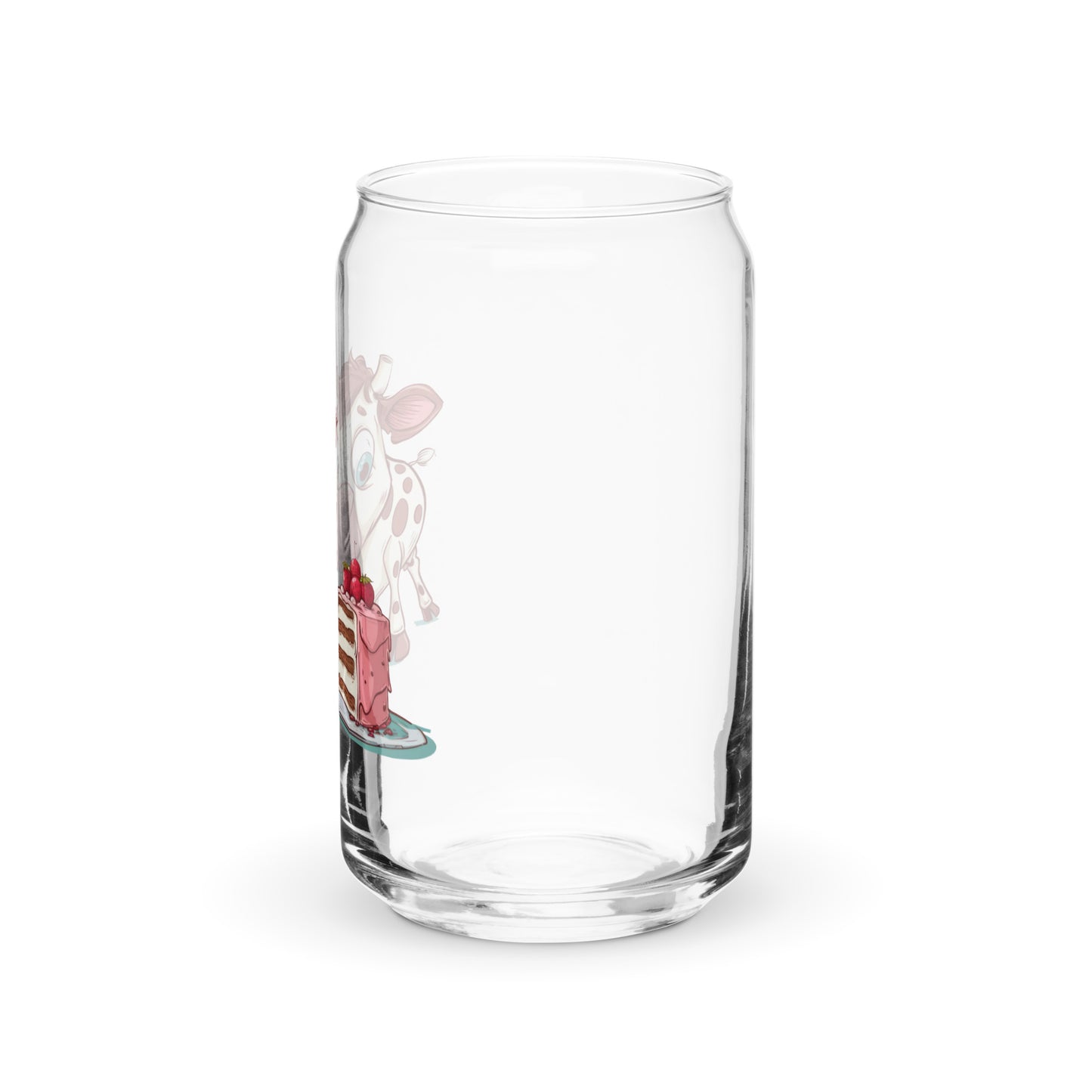 Beef Cake - Can-shaped glass