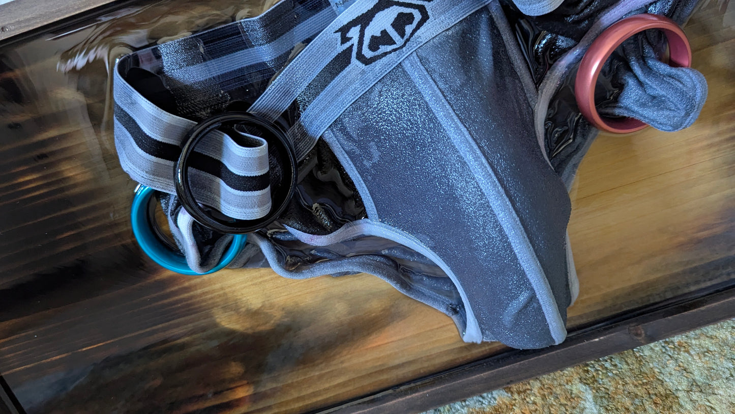 Jockstrap with Cock Rings