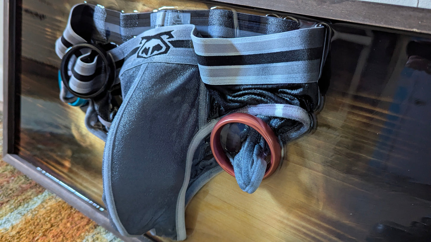 Jockstrap with Cock Rings