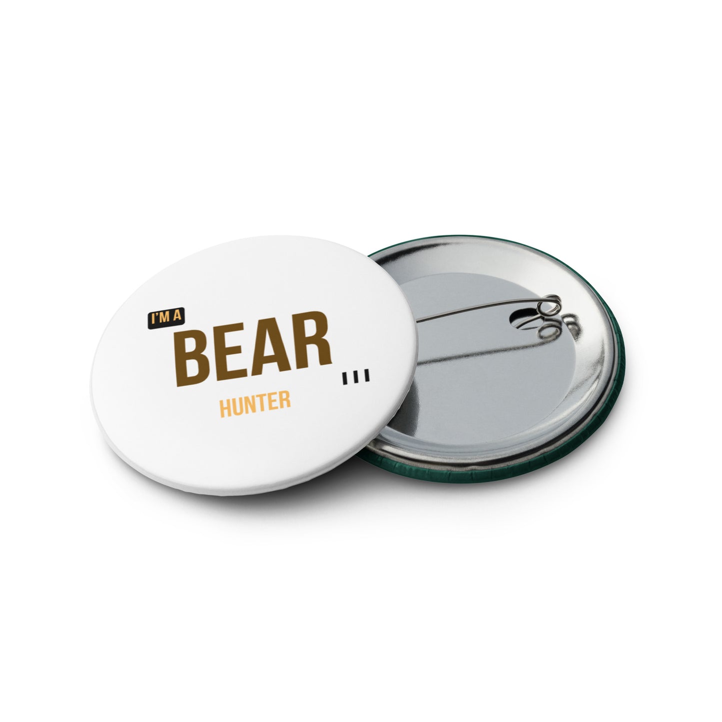 Set of Gay Bear pin buttons