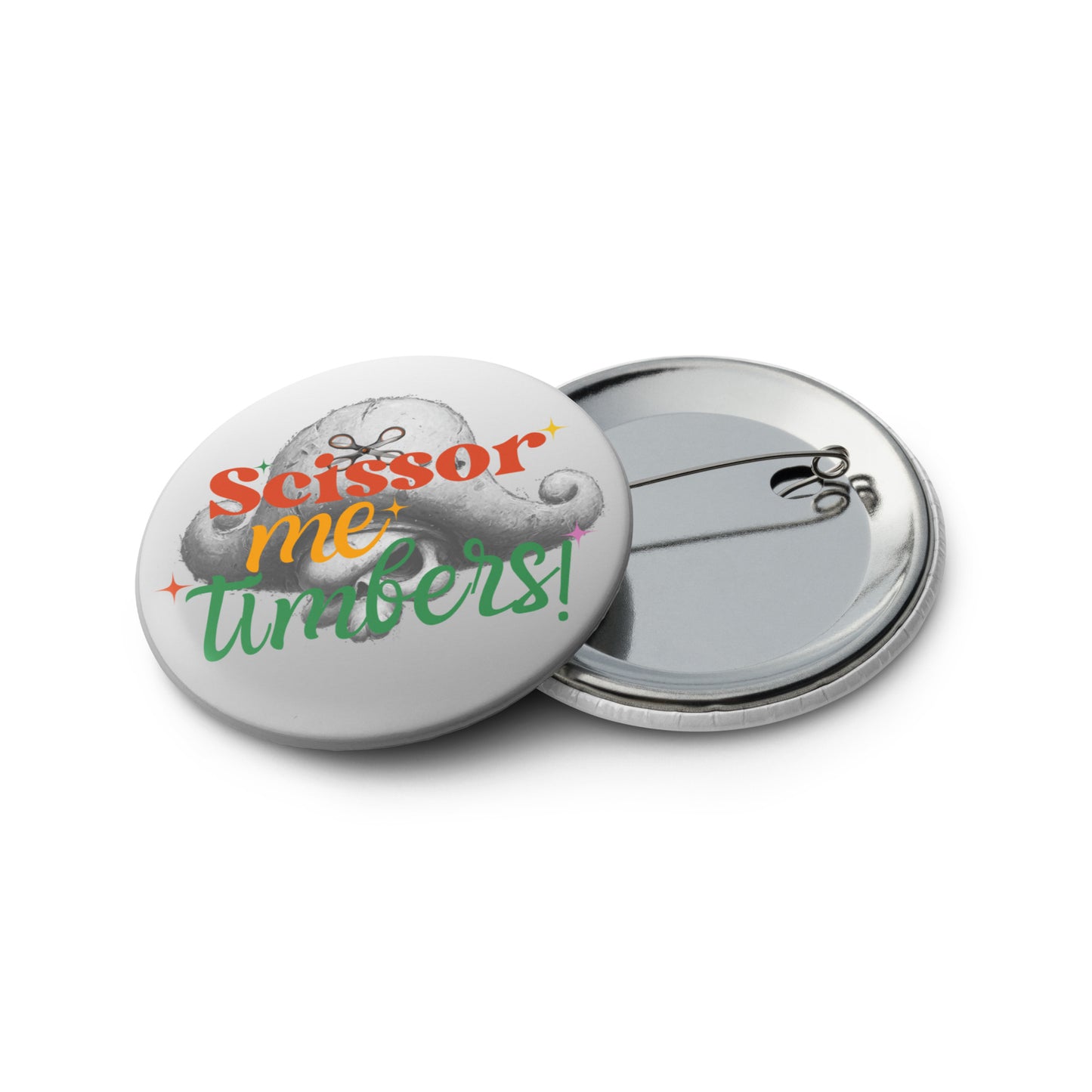Set of lesbian button pins