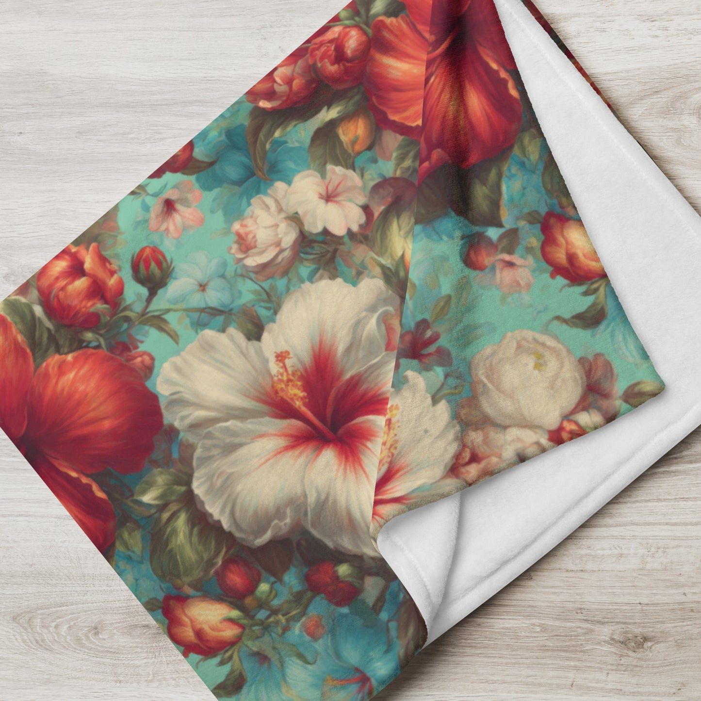 Flowers Everywhere - Throw Blanket