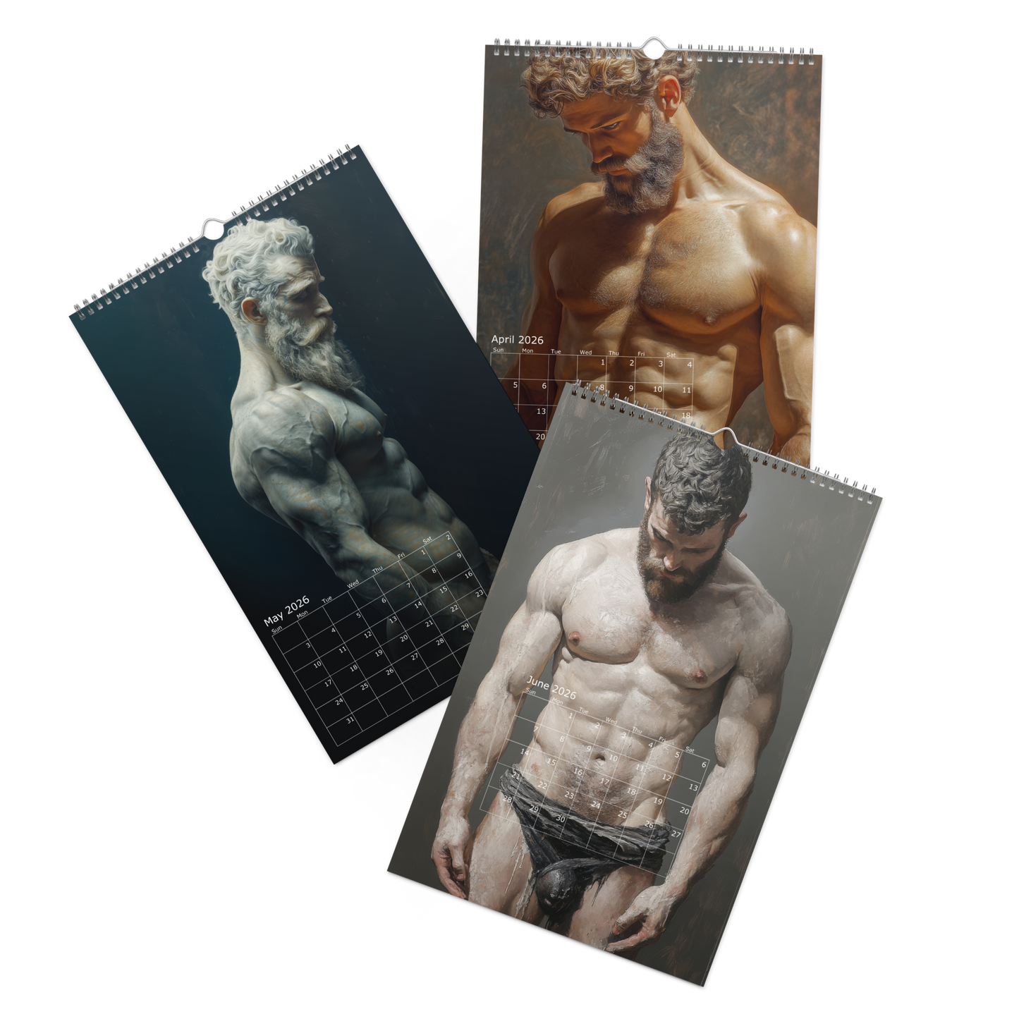 Renaissance of Temptation - 2026 Wall Calendar (11"X17")