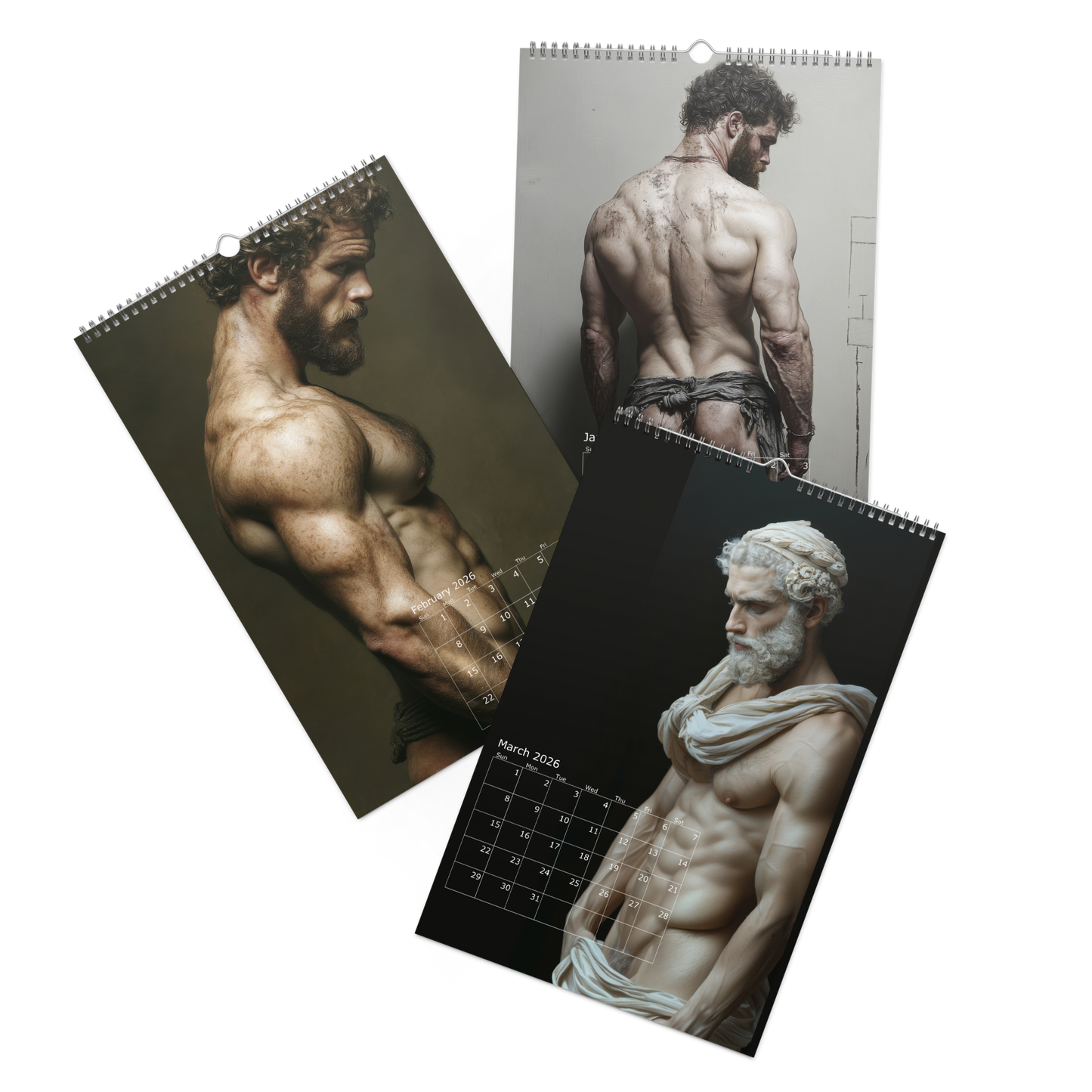 Renaissance of Temptation - 2026 Wall Calendar (11"X17")