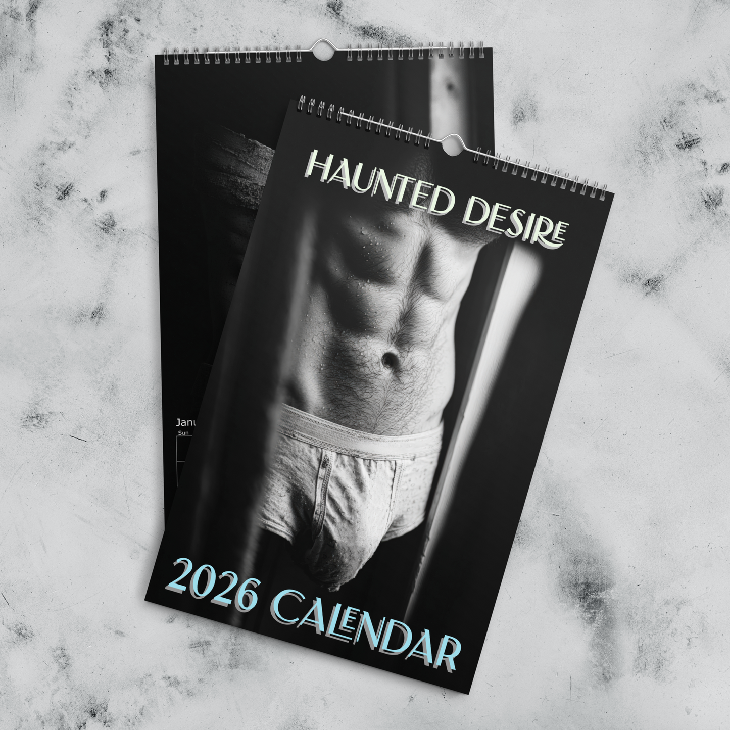 Haunted Desire - 2026 Wall calendar 11"X17"