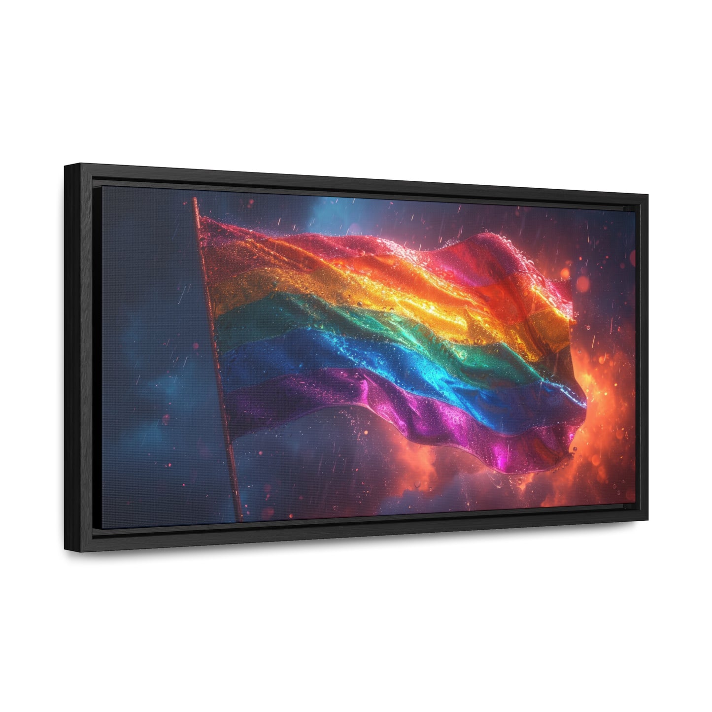 PRIDE - The Storm    -  Gallery Canvas Wrap, Horizontal Frame