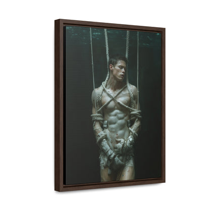 All Tied Up 2  -  Gallery Canvas Wrap, Vertical Frame