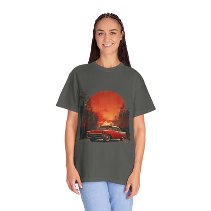 Out for a Drive  -  Unisex Garment-Dyed T-shirt