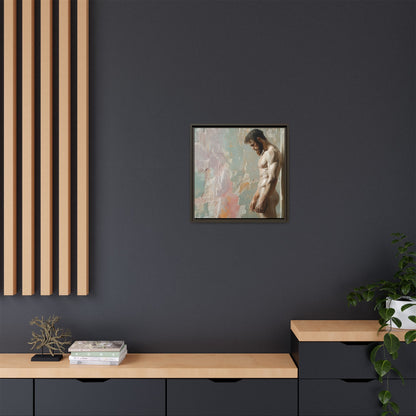 Waiting In Silence  -- Framed Matte Canvas Print