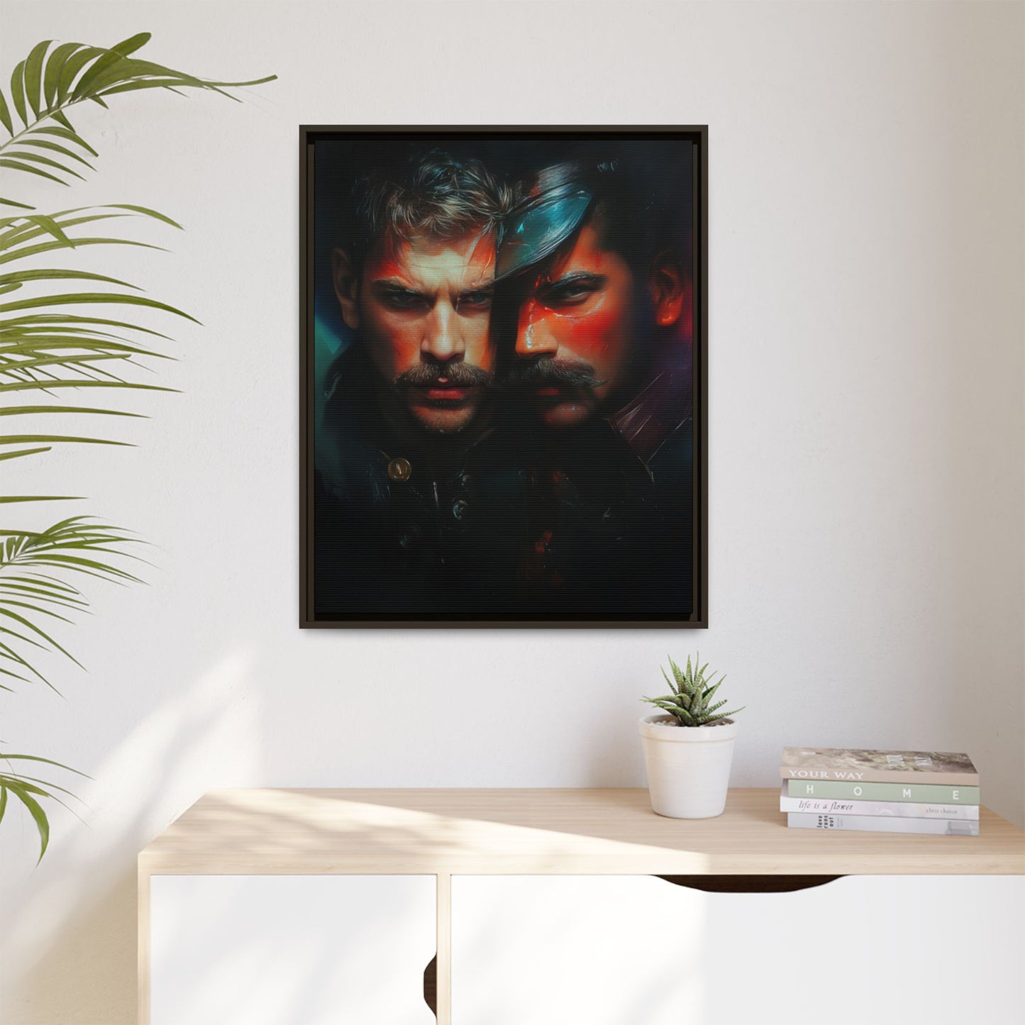 Tension In The Dungeon -- Canvas Print, LGBTQ+ Wall Art