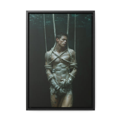 All Tied Up 2  -  Gallery Canvas Wrap, Vertical Frame
