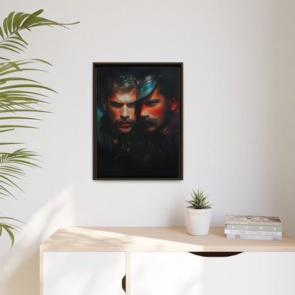 Tension In The Dungeon -- Canvas Print, LGBTQ+ Wall Art