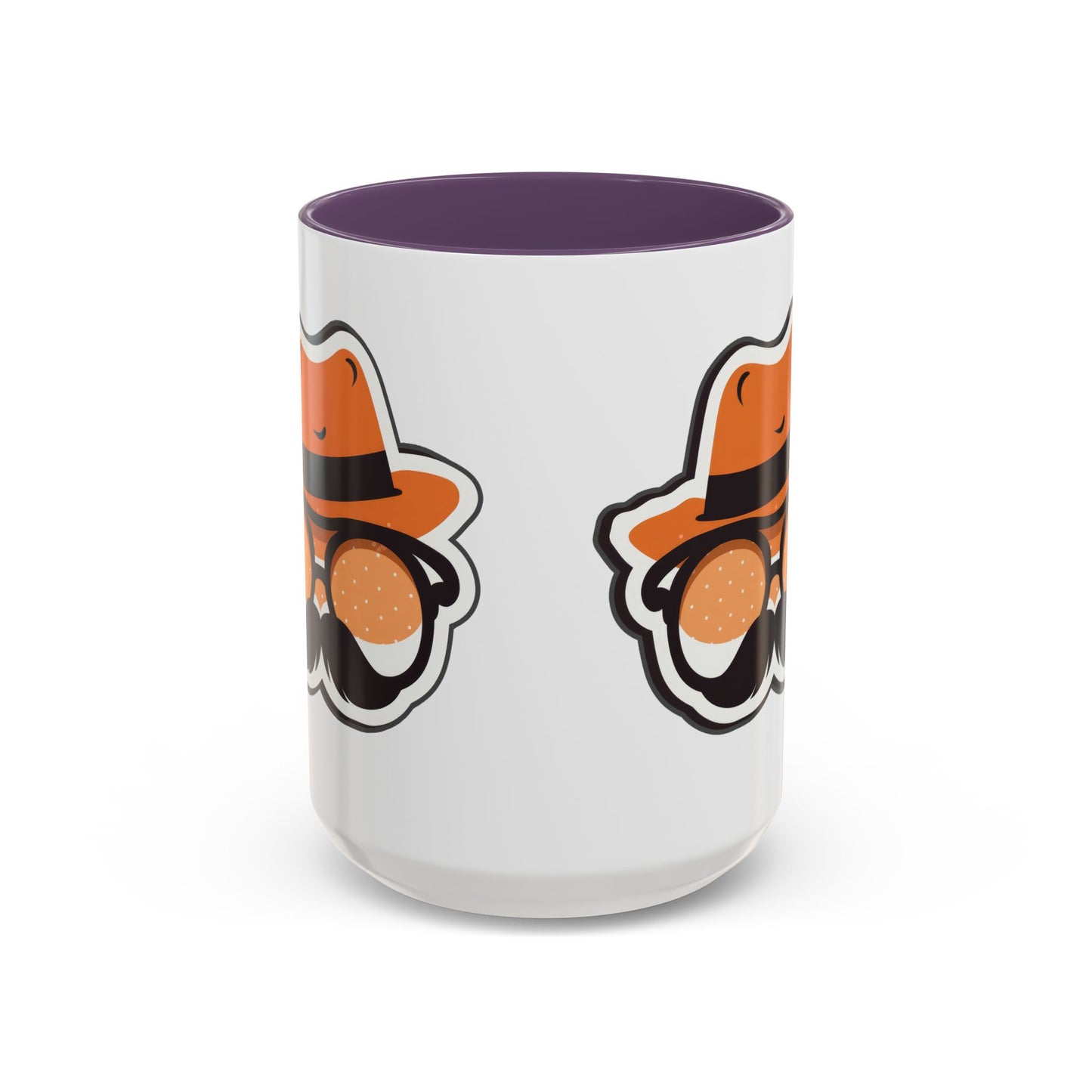 Retro Mustache Man Coffee Mug – Accent 11/15oz