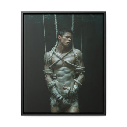 All Tied Up 2  -  Gallery Canvas Wrap, Vertical Frame