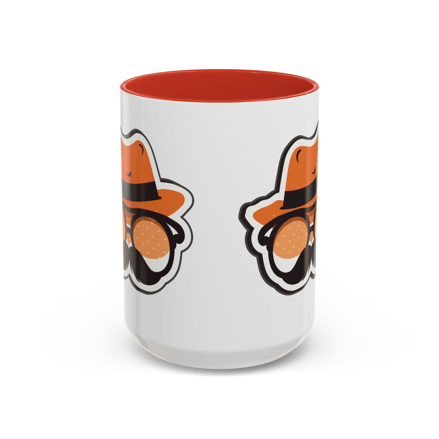 Retro Mustache Man Coffee Mug – Accent 11/15oz