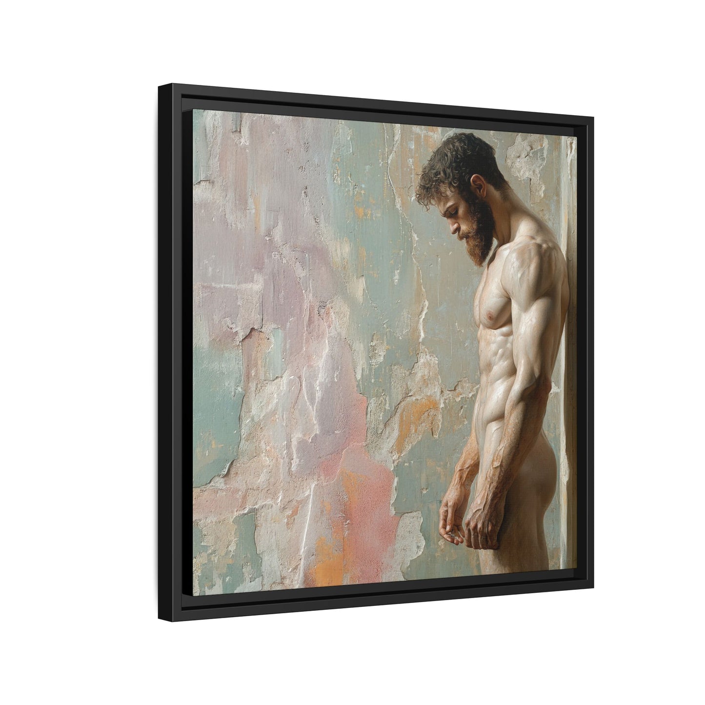 Waiting In Silence  -- Framed Matte Canvas Print