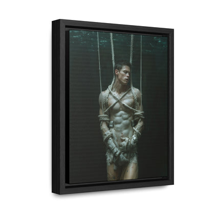 All Tied Up 2  -  Gallery Canvas Wrap, Vertical Frame