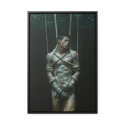 All Tied Up 2  -  Gallery Canvas Wrap, Vertical Frame
