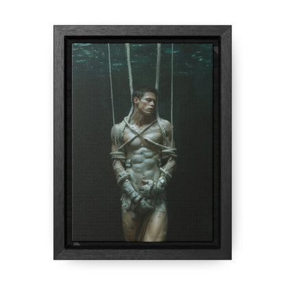 All Tied Up 2  -  Gallery Canvas Wrap, Vertical Frame