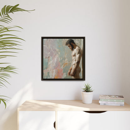 Waiting In Silence  -- Framed Matte Canvas Print