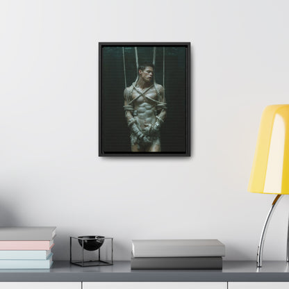 All Tied Up 2  -  Gallery Canvas Wrap, Vertical Frame