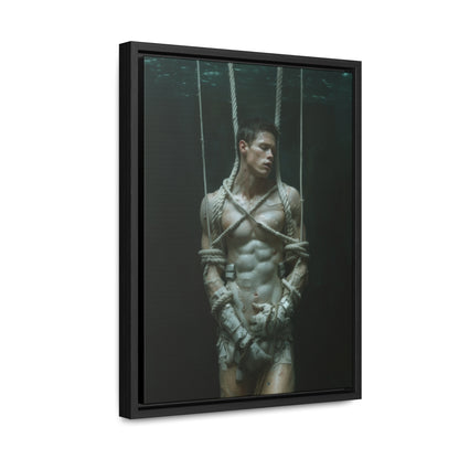 All Tied Up 2  -  Gallery Canvas Wrap, Vertical Frame