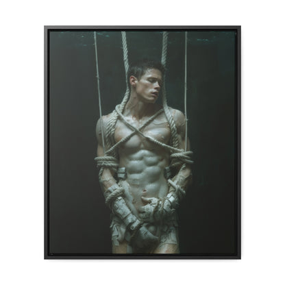 All Tied Up 2  -  Gallery Canvas Wrap, Vertical Frame