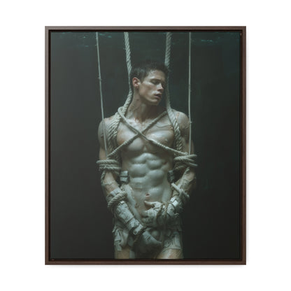 All Tied Up 2  -  Gallery Canvas Wrap, Vertical Frame