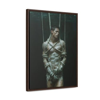 All Tied Up 2  -  Gallery Canvas Wrap, Vertical Frame